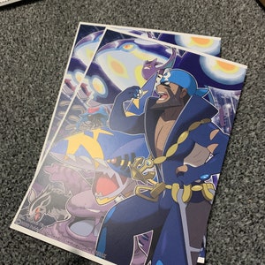 Team Aqua Leader Archie - MATTE TEXTURED