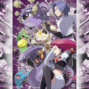 Team Rocket Mitglieder - Jessie und James