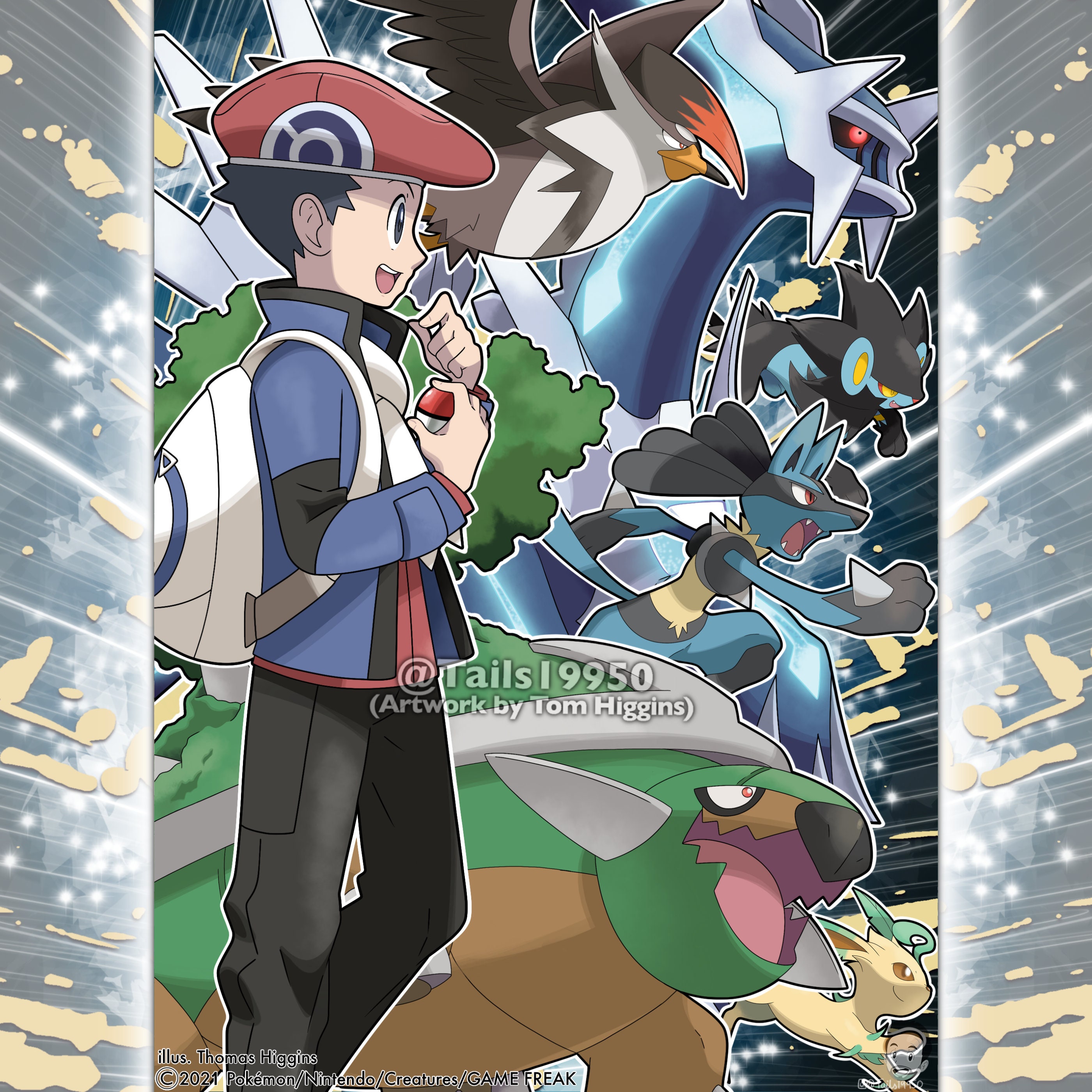 Pokemon Journeys Drops Poster for Dawn's Return