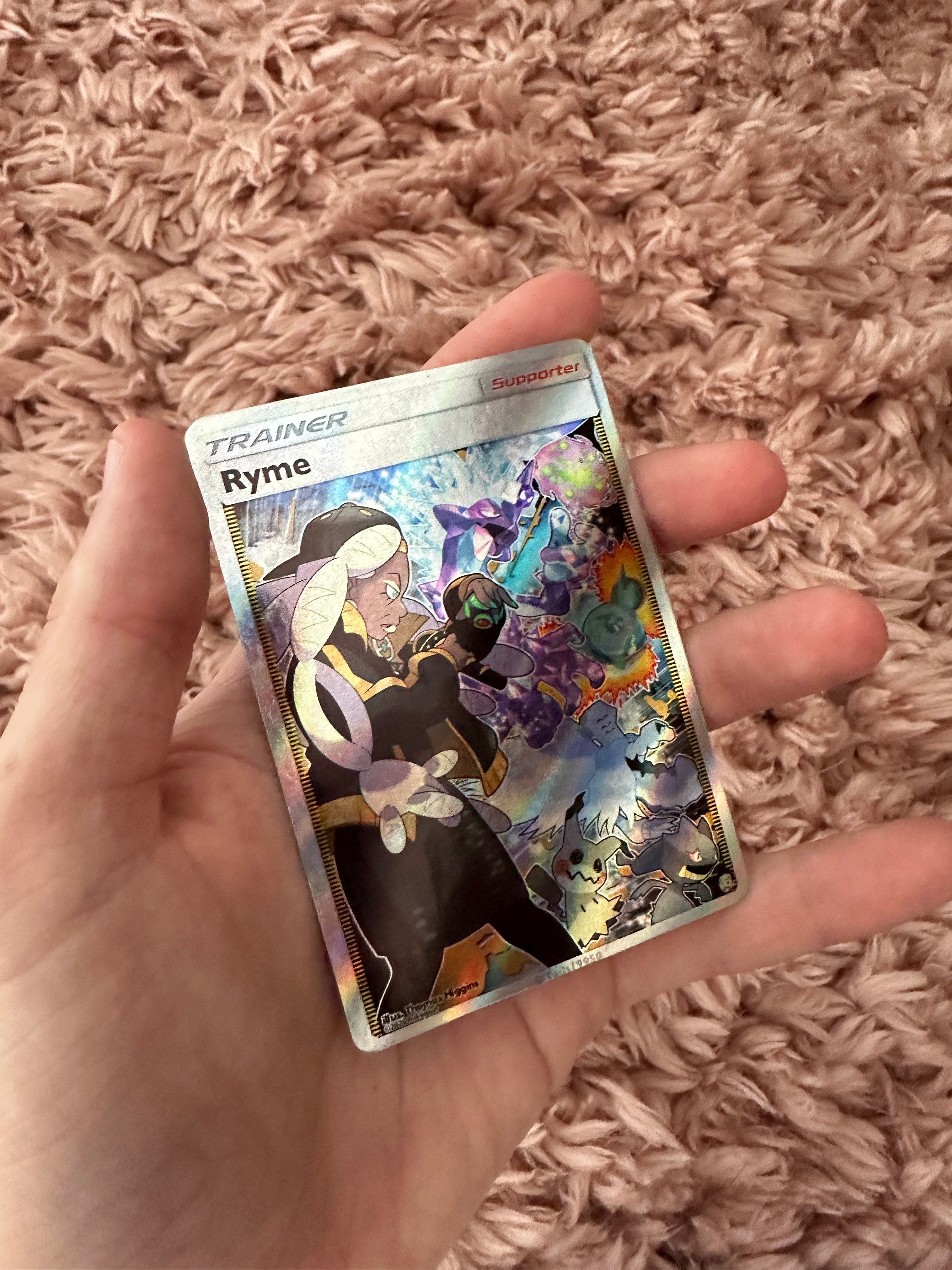 ryme pokemon card Credit Card Skin Sticker - Pokémon