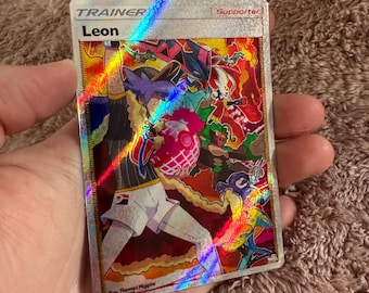 leon pokemon card price Pokmon Leon (Full Art) 182/185 SWSH Vivid