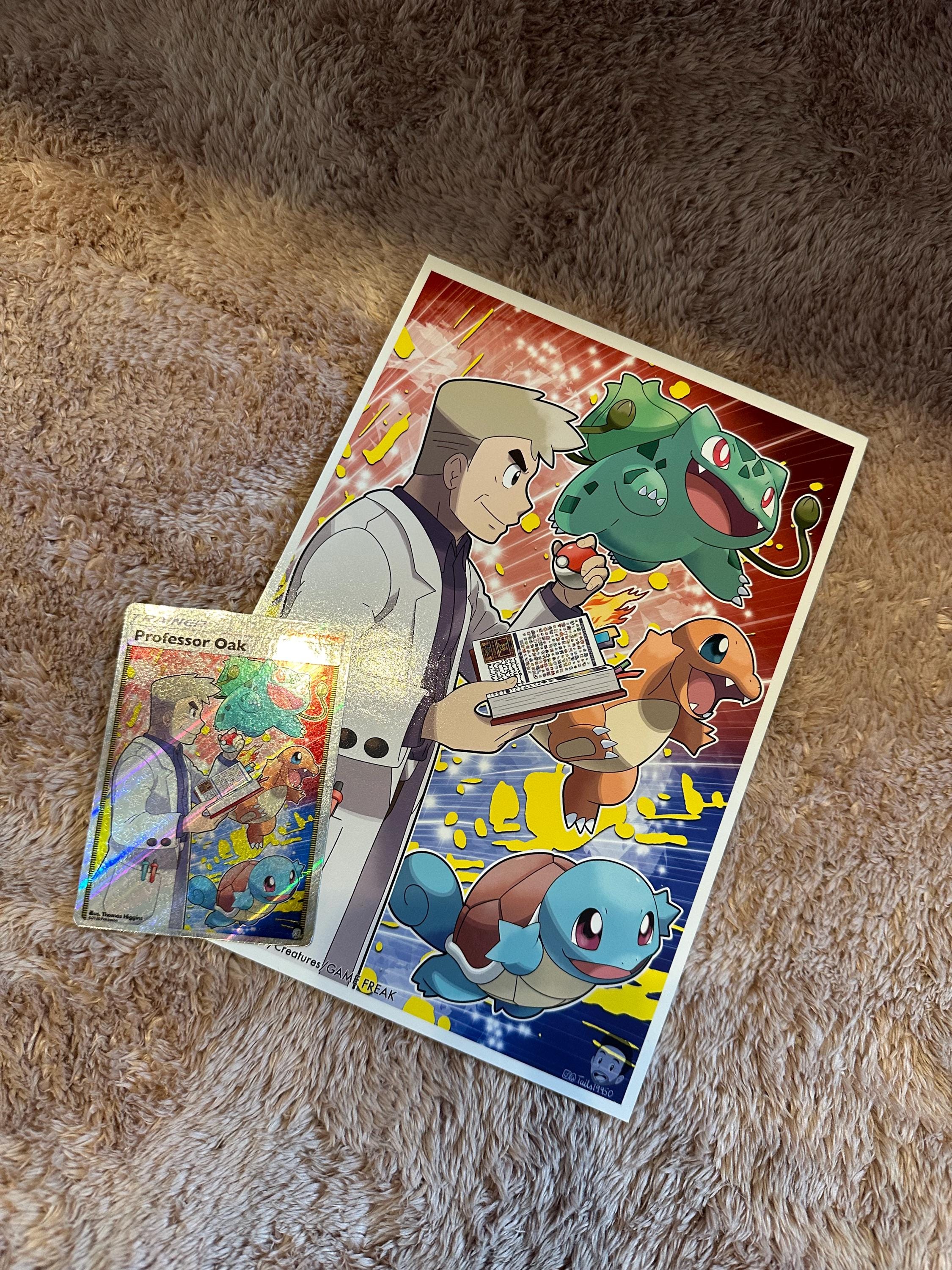 Professor Oak Trainer Print - Etsy