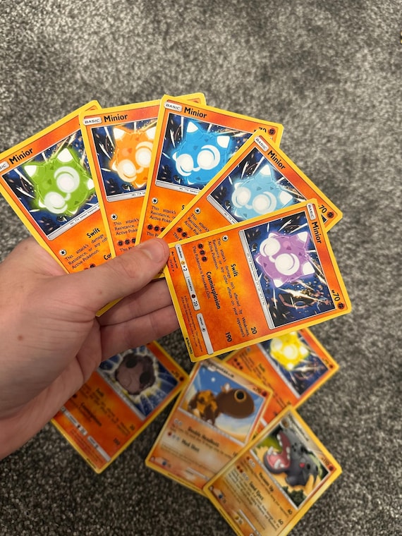 minior pokemon card Minior 201/182 main image 0