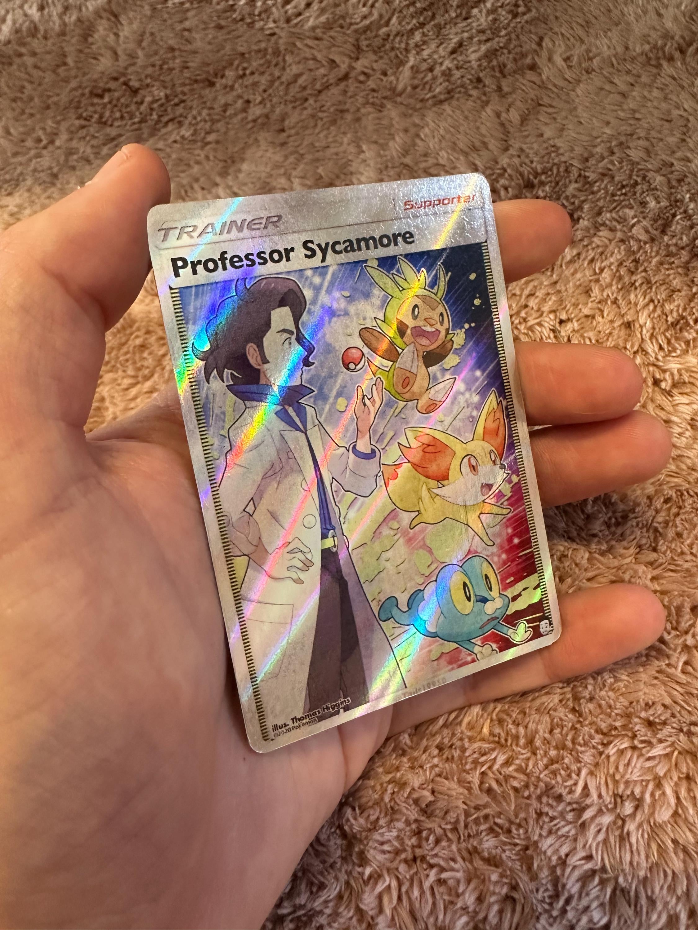 Professor Sycamore Trainer Print - Etsy