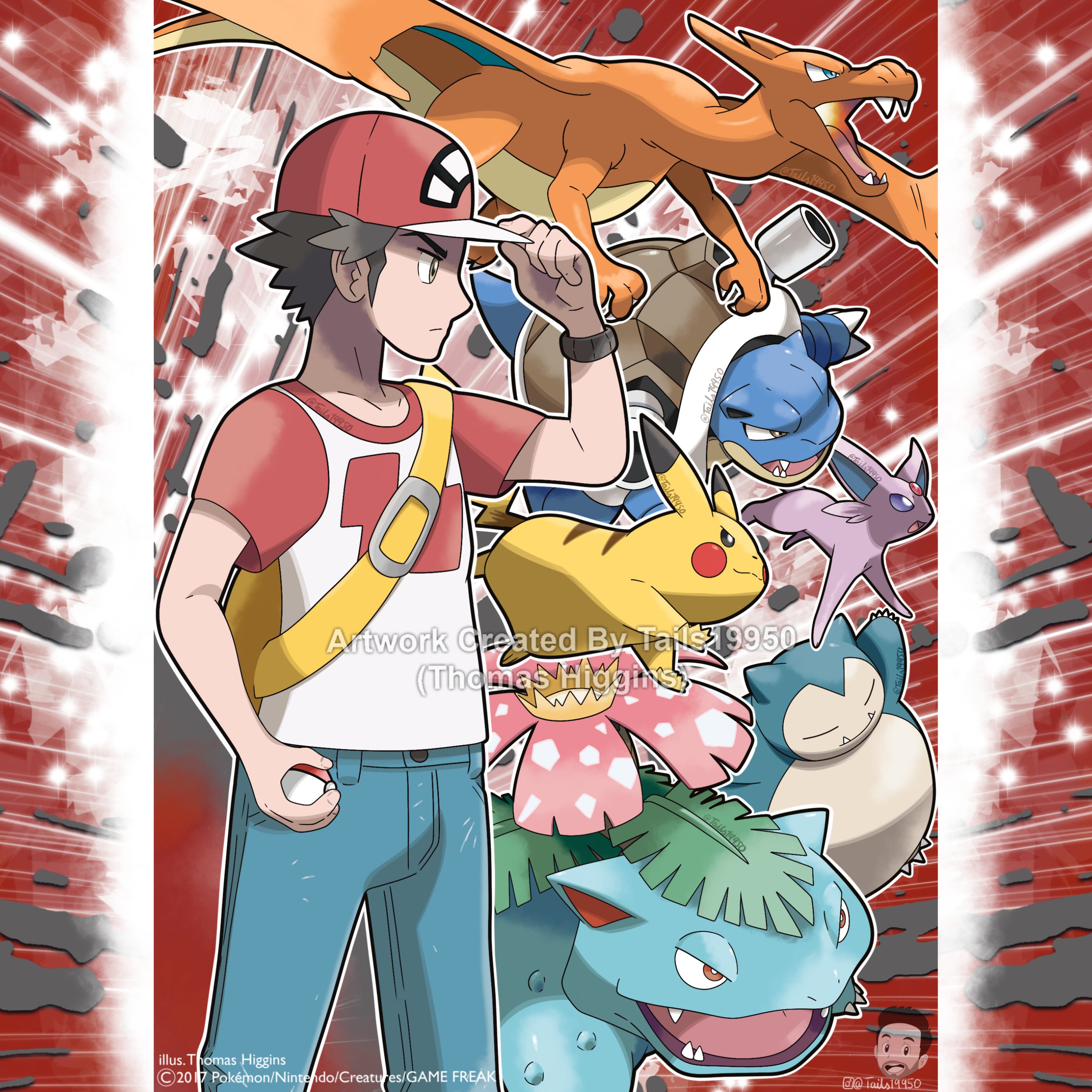 What if Red was in the Masters Eight? (Lore&Team) : r/pokemon