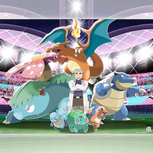 Professor Oak and the Starters