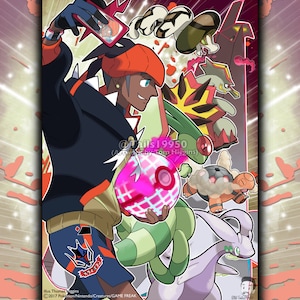 Pokemon Gym Leader Raihan
