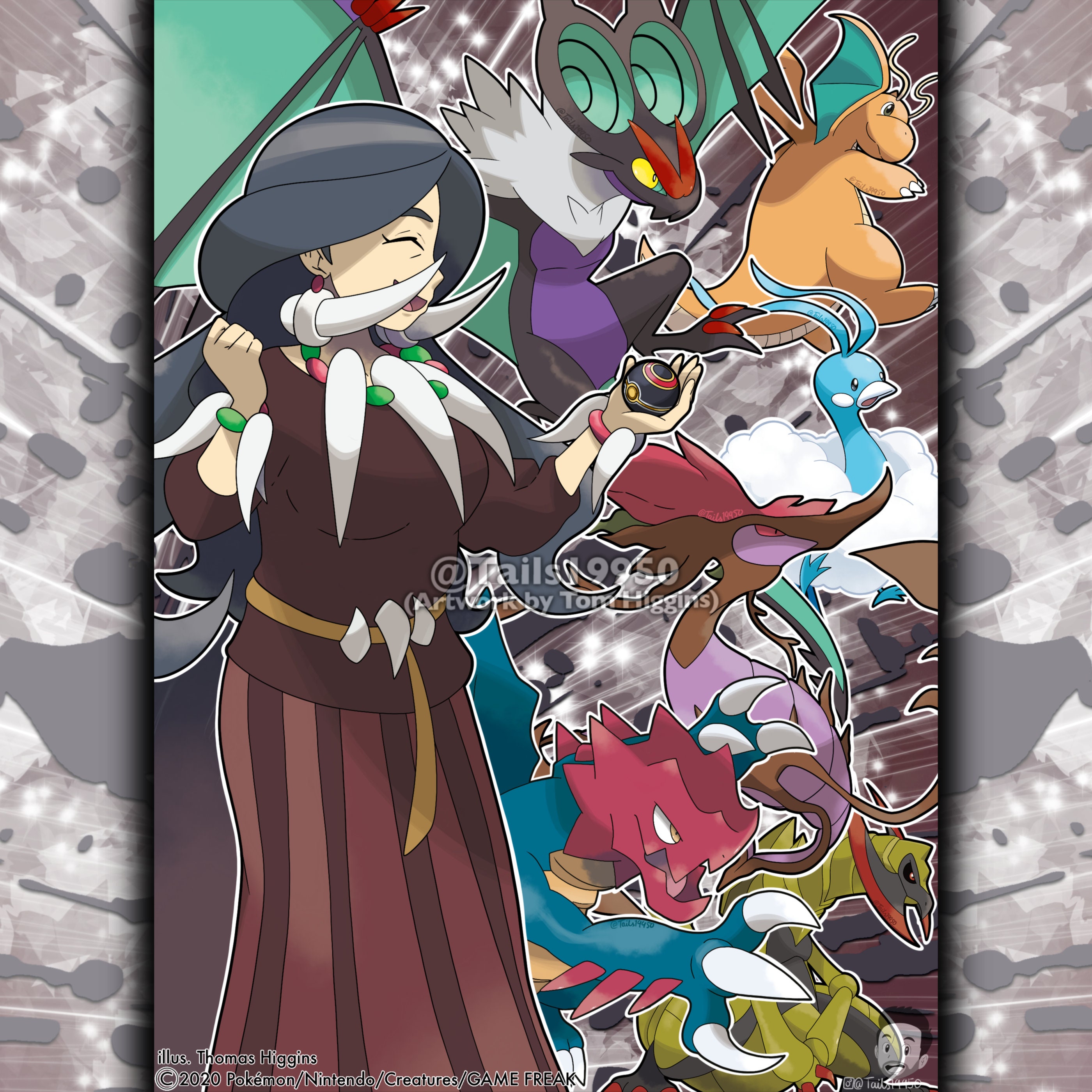 Elite Four Member Drasna - Etsy Sweden