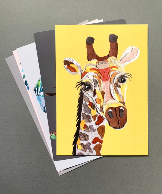 Giraffe A4 Print- Nala the Giraffe