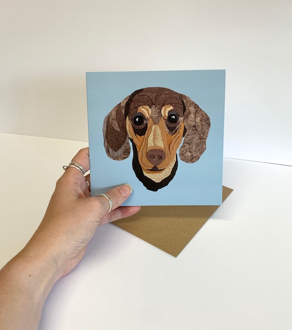 Dachshund Greeting card