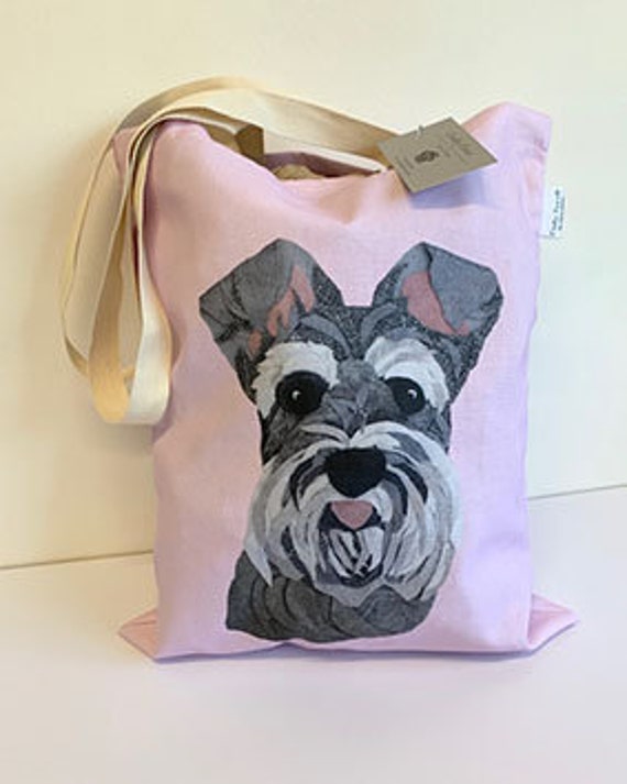 Schnauzer Tote Bag
