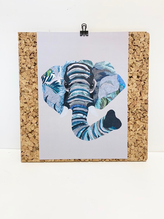 Elephant A4 Print- Kona the Elephant