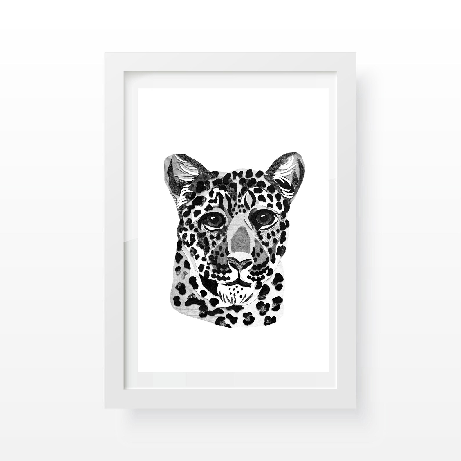 Black and White Animal Prints Etsy