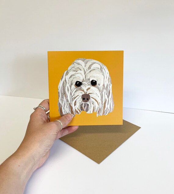 Cockapoo Greeting card