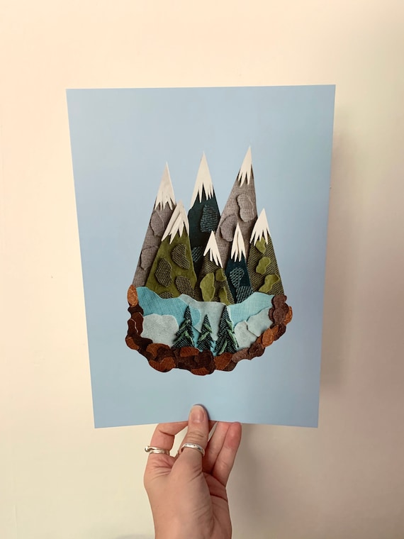 Mountain Range print