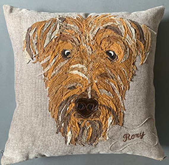 MADE TO ORDER Pet Portraits- cushions