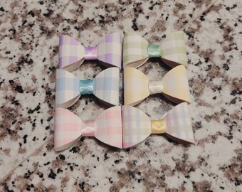 infant mini velcro bows