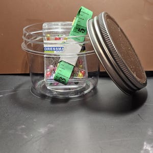 Sewing Notions Bundle: Soft Measuring Tape & Dress Pins