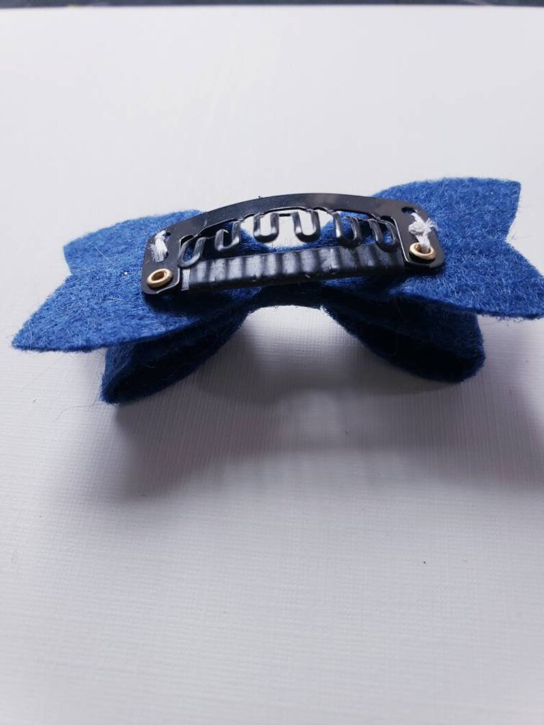 Felt Bows Felt Mini Latch Hair Bow Wispy Baby Bows for Fine Hair Baby Hair Bows Infant Snap Clip Bow Barrettes