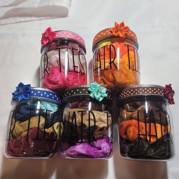 Hair Tie Organizer Etsy