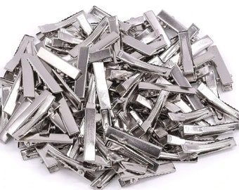 Alligator Clips for Hair Bows, Hair Accessories Findings (20pc 3.5cm/1.25")