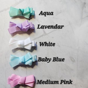 Choose Your Own Baby Bow Bundle, Velcro Baby Bow Bundle, Alligator Clip Bow Bundle image 2