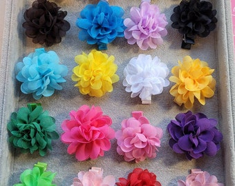 Choose Your Own Baby Bow Bundle, Your Choice VELCRO® Bow Bundle,  Alligator Clip Bundle, Organza Flower Hair Clip Bundle