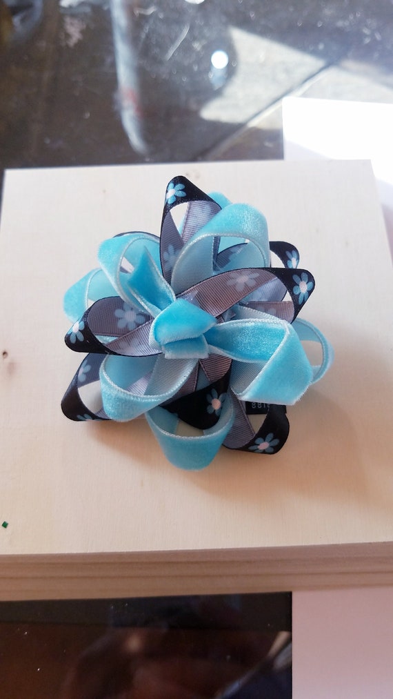 Felt Infant Baby Bows with VELCRO® brand hook and loop fastener,