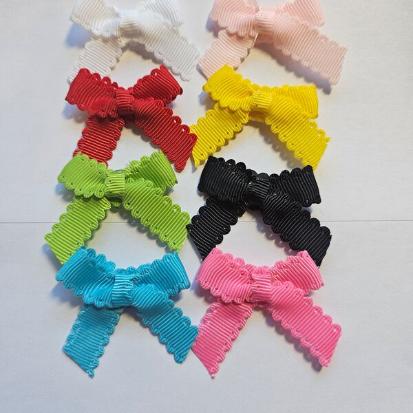 Kids Hair Bows Etsy