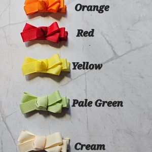 Choose Your Own Baby Bow Bundle, Velcro Baby Bow Bundle, Alligator Clip Bow Bundle image 4