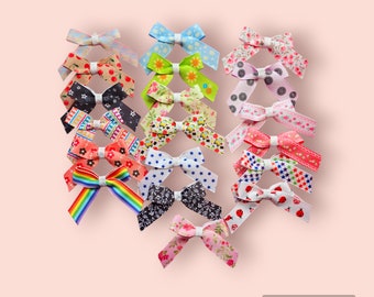 Choose Your Own Baby Bow Bundle, Your Choice VELCRO® Bow Bundle, Grosgrain Bow Bundle