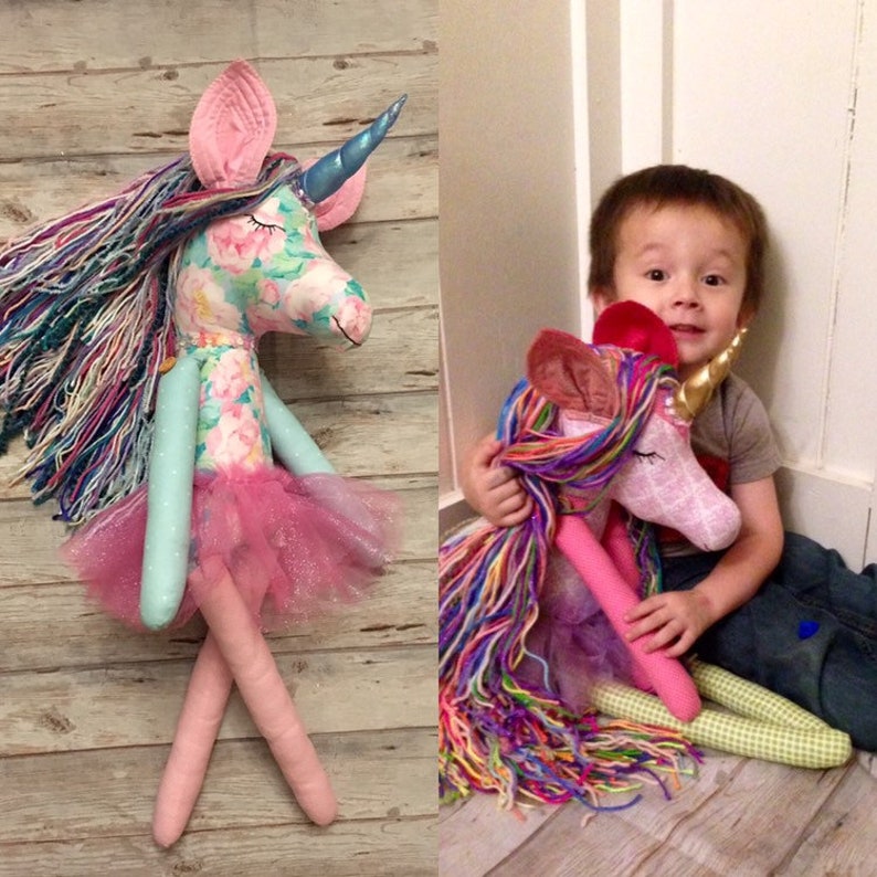 unicorn softies unicorn toy for girl unicorn cloth doll LARGE 28 inch unicorn Unicorn plushy fabric doll unicorn UNICORNS doll