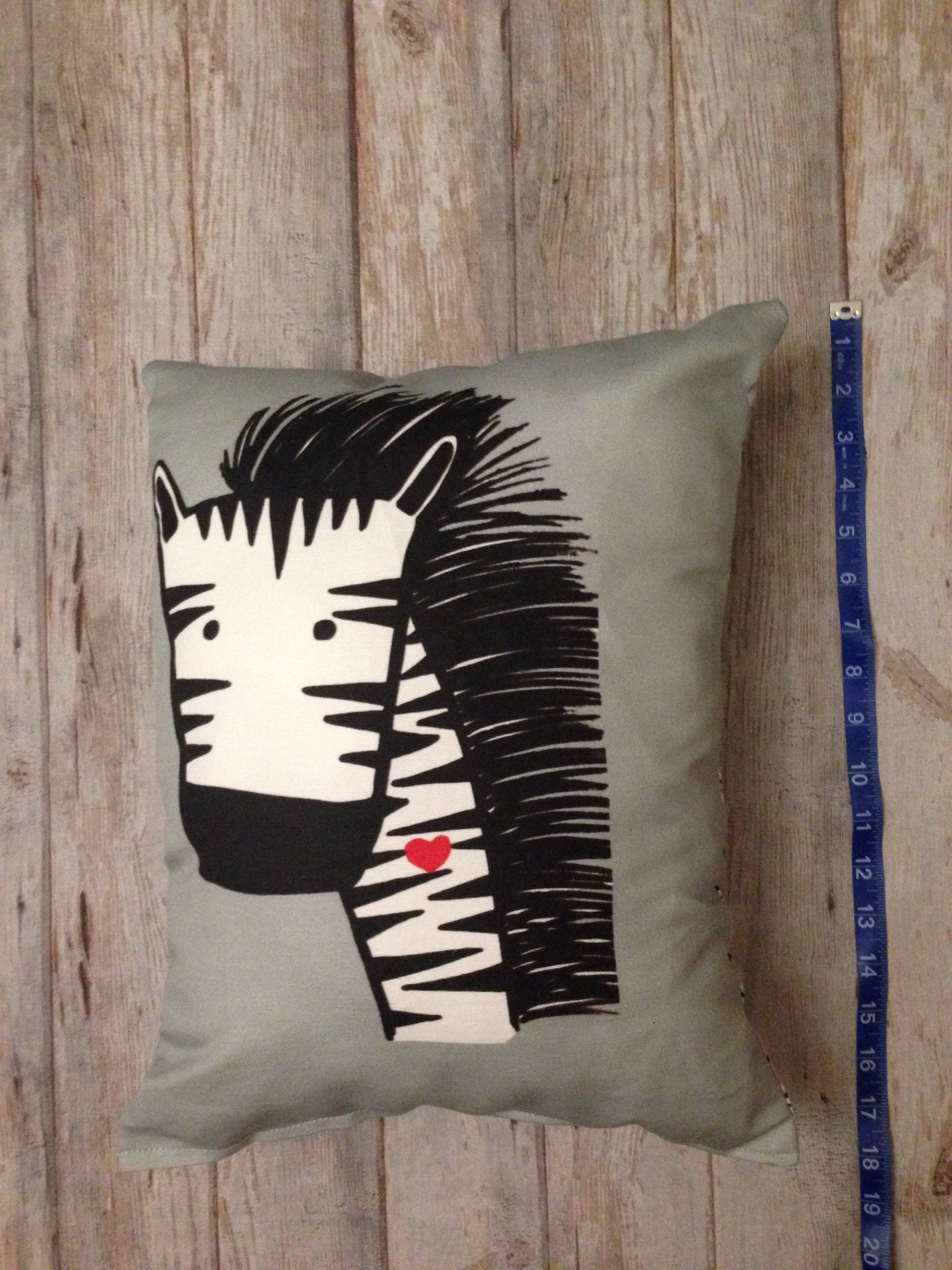 ZEBRA Kissen monochrome Zebra Kissen schwarz und weiß Zebra | Etsy