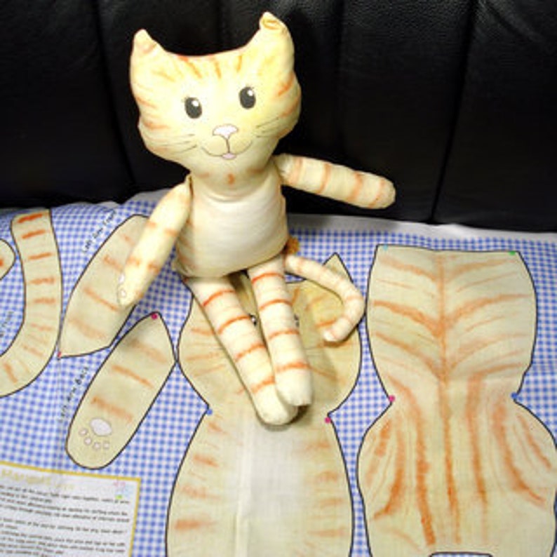 how to sew a cat plush