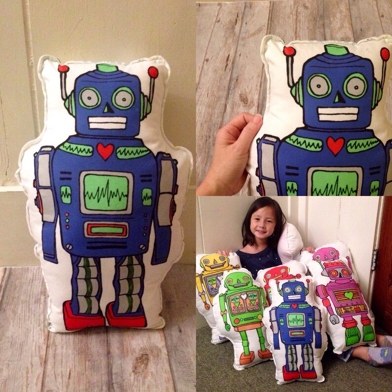 robot stuffed toy