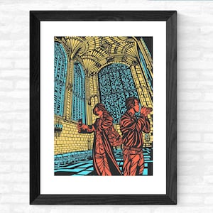 King's College Chapel Cambridge - Kings' College Chapel Interior Art Print | Limited Edition Print