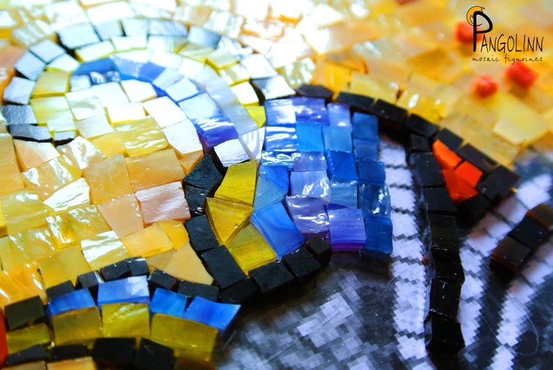 Mosaic Wall Art Mosaic Wall Decor Stained Glass Mosaic Etsy