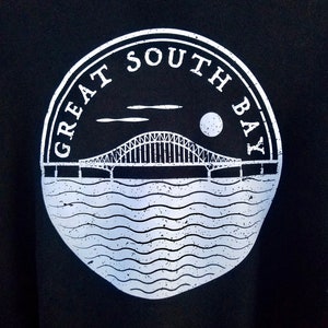 Great South Bay crop hoodie image 4