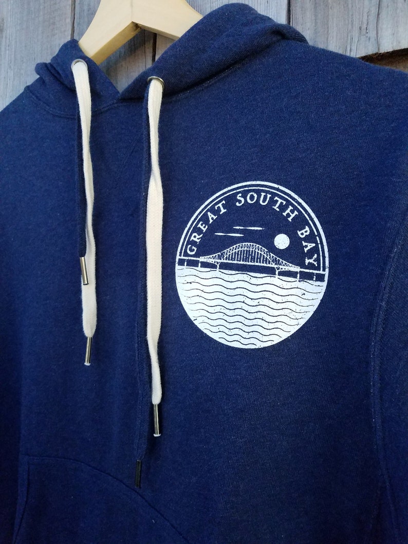 Unisex Great South Bay hoodie Navy image 2