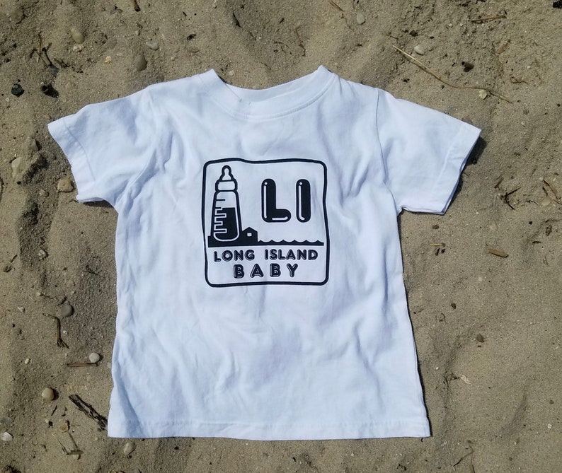 Long Island Baby Logo T-Shirt white image 1