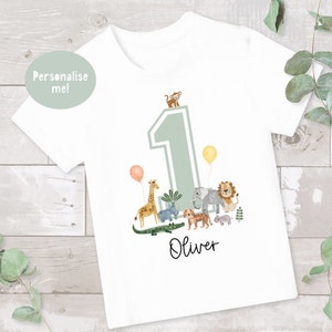 Kid's Birthday T-shirt, Birthday Keepsake T-shirt, Children's  Birthday Gift, 1st Birthday T-shirt, Boys Birthday, 3rd Birthday T-shirt