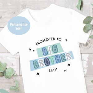 Big Brother T-Shirt, Big Brother Shirt, Pregnancy Announcement, Big Bro top, Big Bro Shirt, Big Brother Tee, Baby Announcement, Boys T-shirt