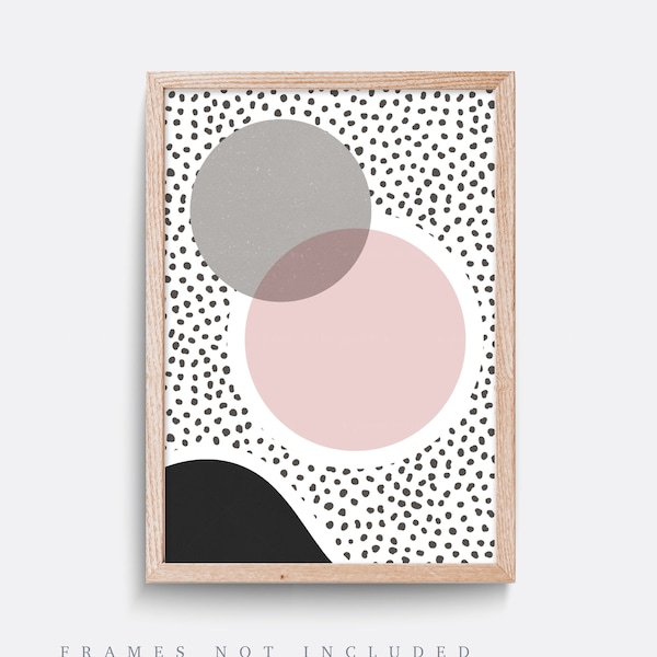 Pink Wall Art Etsy UK