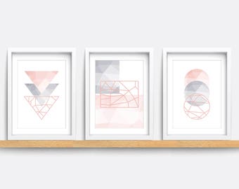 abstract wall art etsy