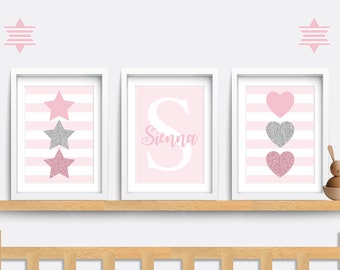 baby girl prints etsy