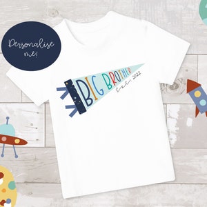 Big Brother T-Shirt, Big Brother Shirt, Pregnancy Announcement, Big Bro top, Big Bro Shirt, Big Brother Tee, Baby Announcement, Boys T-shirt
