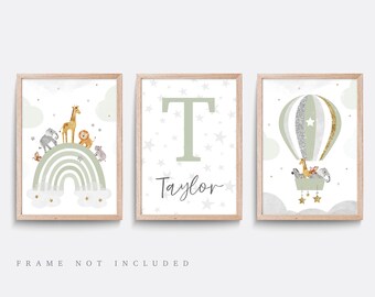 nursery print set