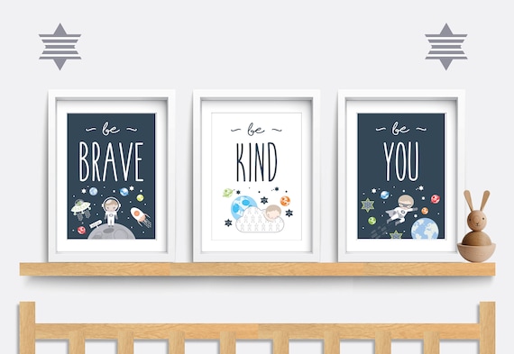 baby boy space themed nursery