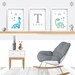 Nursery Wall Art Set of 3 Nursery Prints Boys Dinosaur - Etsy