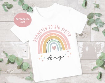 Big Sister T-Shirt, Big Sister top, Pregnancy Announcement, Big Sis top, Big Sis Shirt, Big Sister Tee, Baby Announcement, Girls T-shirt